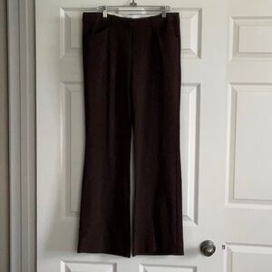 Chocolate Brown Boot Cut dress pants. Size 7